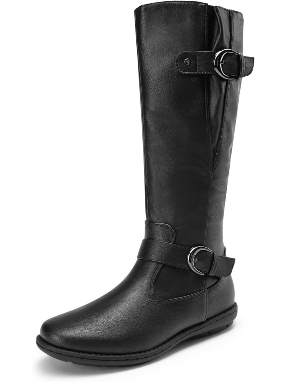 Cozy Faux Fur-Lined Knee High Winter Boots for Women - Stylish Tall Fall